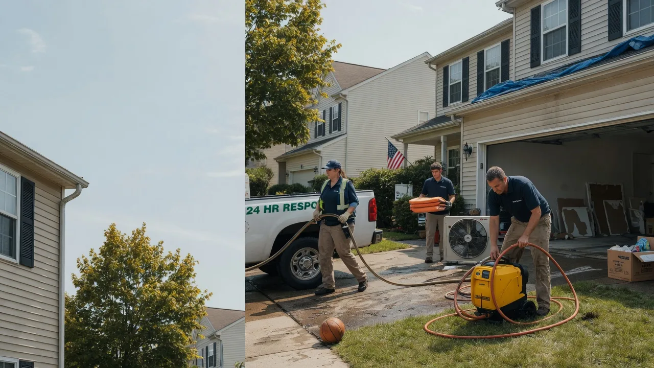 Emergency Water Damage Restoration in Bunola, PA near me
